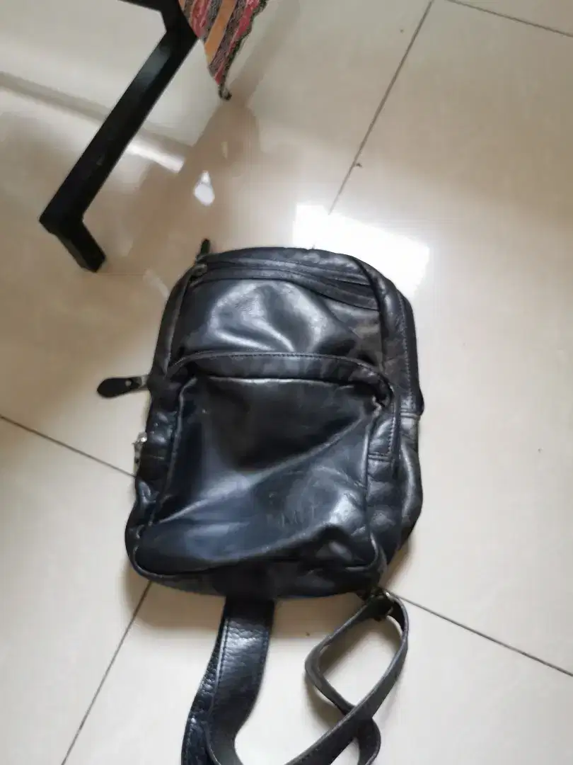 tas slingbag kulit sapi asli