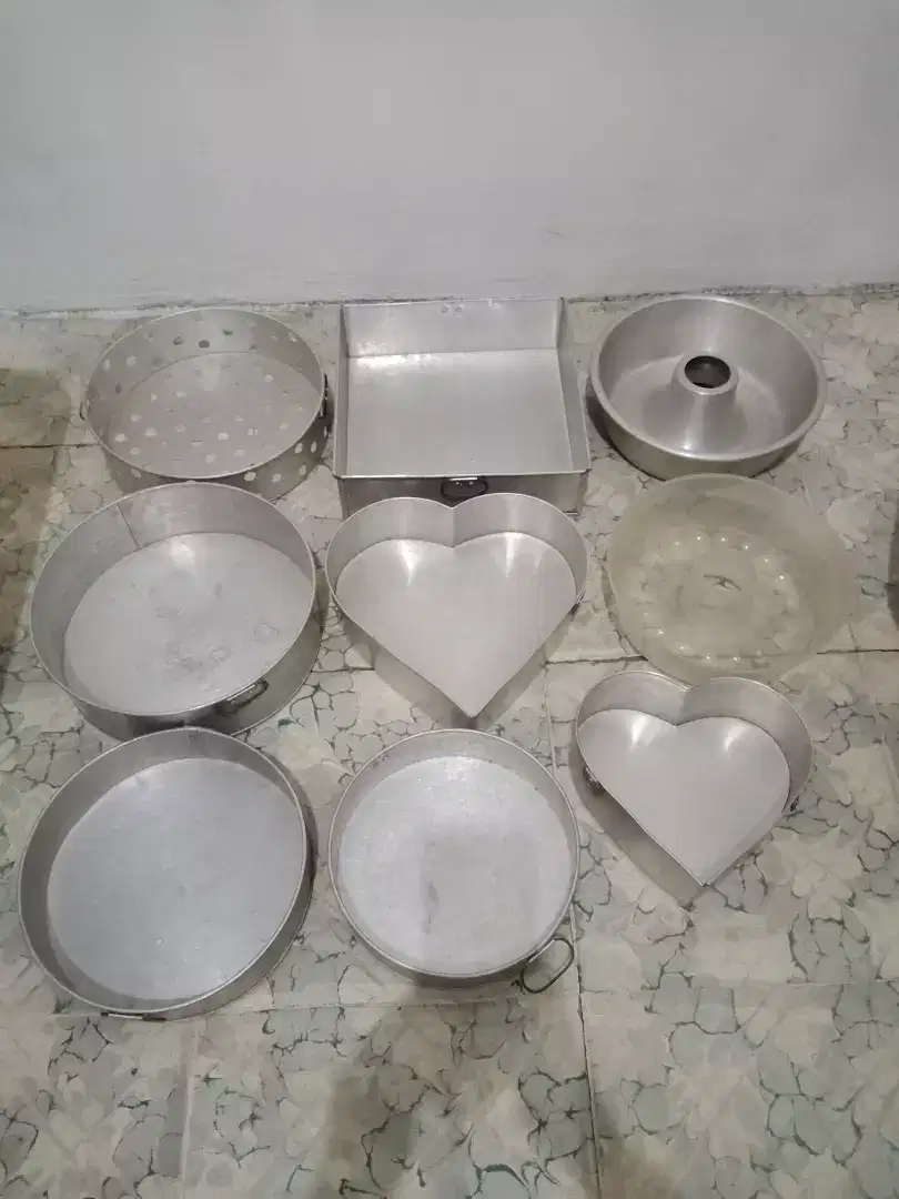Cetakan kue, roti dll