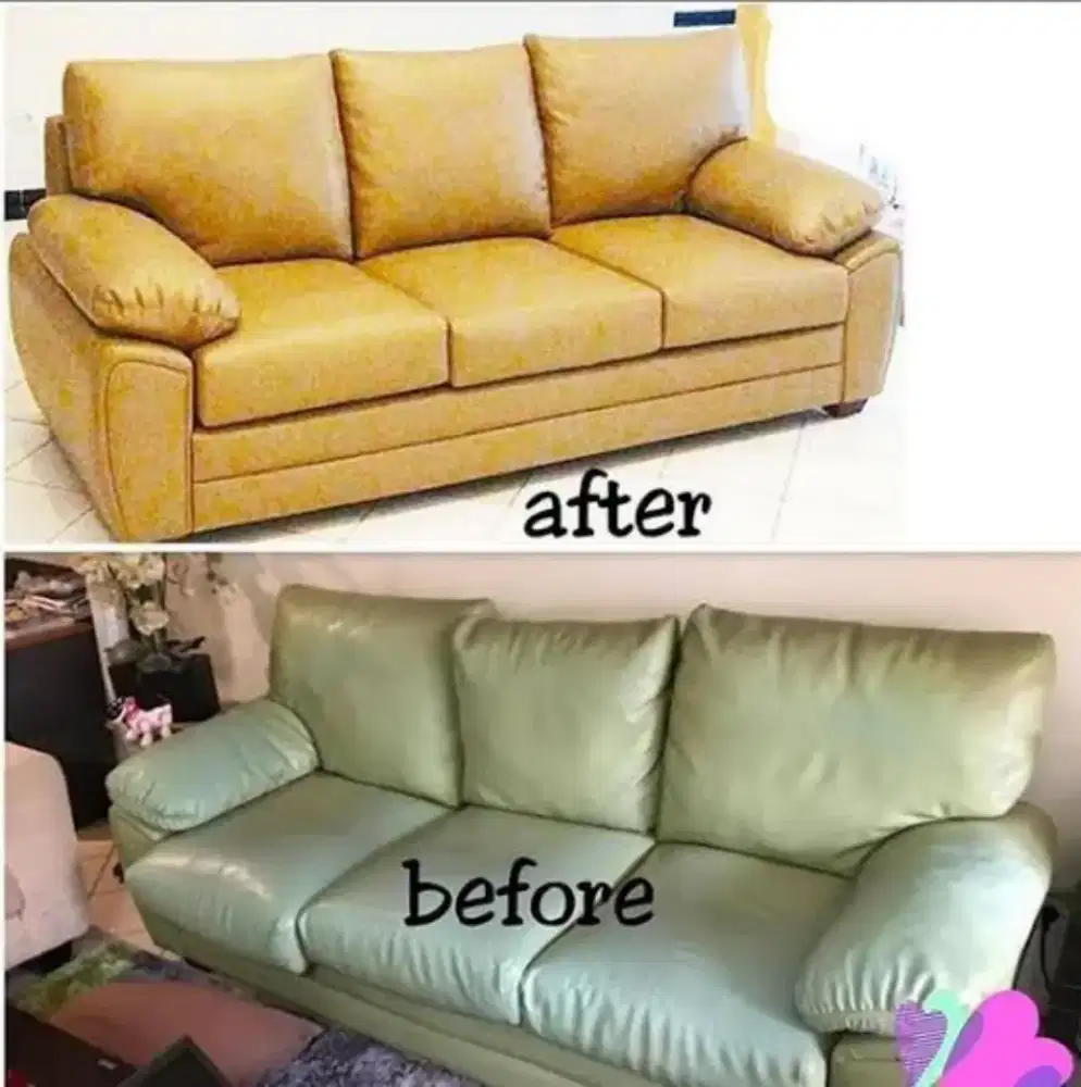 Service servis  ganti kain kulit sofa panggilan