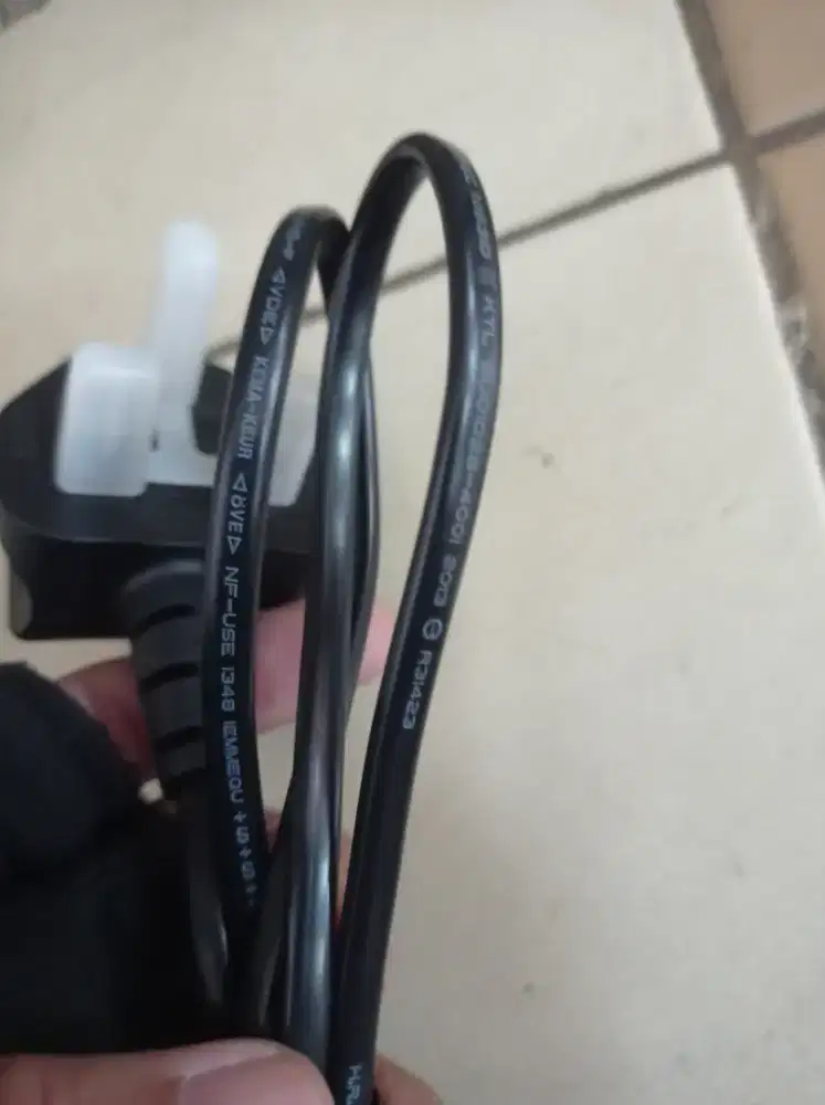 Kabel only utk charger baterai di2 for sm-bcr1, sm-bcci-6