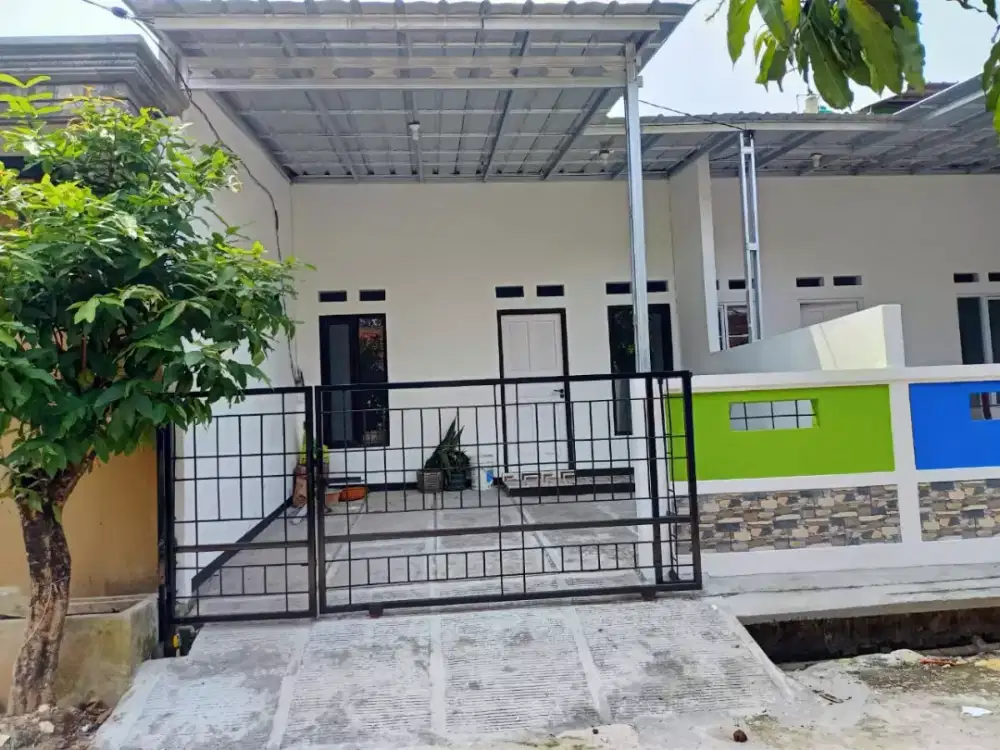 Dikontrakkan rumah dekat kawasan MM2100 lantai granit baru renov