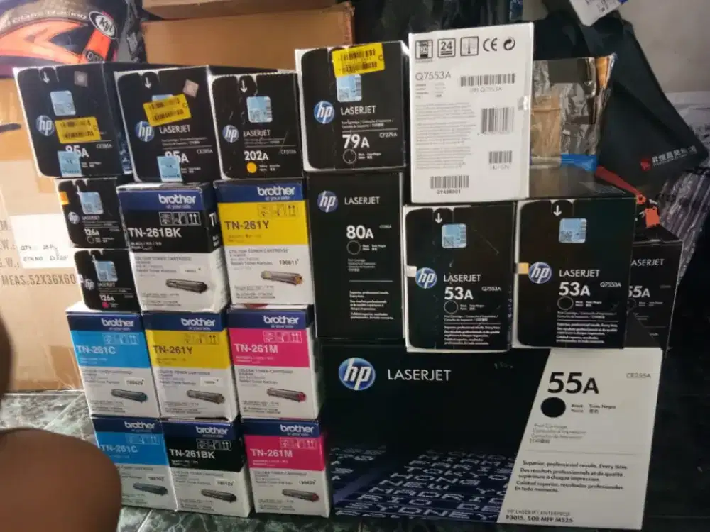 Kami beli toner HP laserjet baru dan bekas