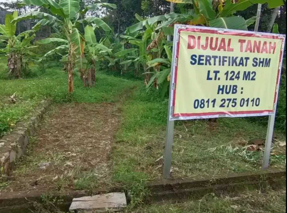 Di jual Tanah Sertifikat SHM lokasi strategis di Pudak Payung By manik