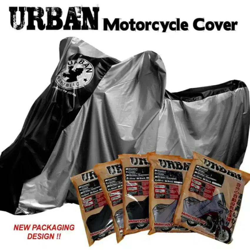 Cover Motor Jumbo Urban Cocok untuk Nmax ,Aerox, Cbr, Mega Pro DLL.