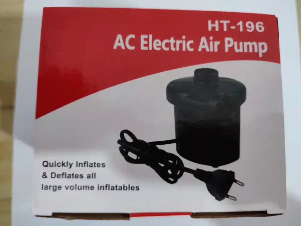 Pompa Angin Electric Kasur, Ban Dan Kolam Renang