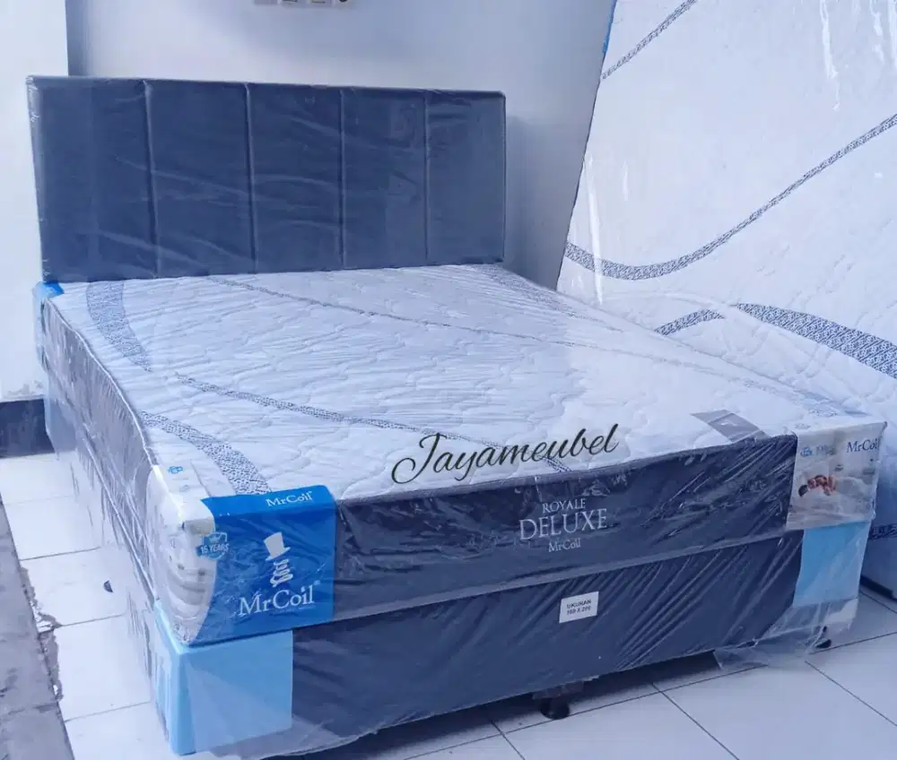 Springbed Mr Coil Royale Deluxe Queen Size Ukuran 160cm × 200cm