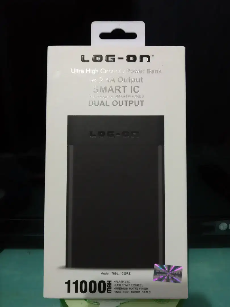 Log On Powerbank 11000 MAH Core 780L Real Capacity