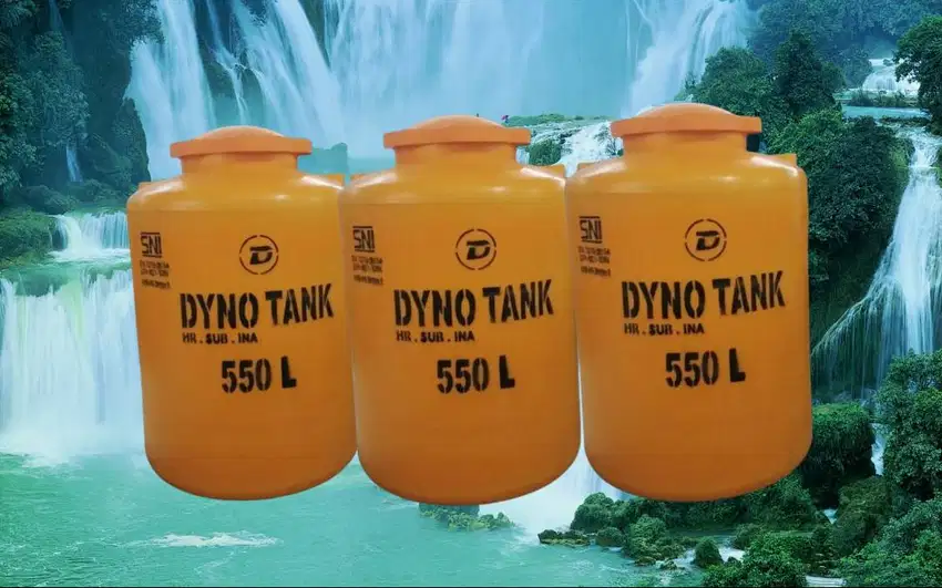 Tandon air 550lt DYNO TANK 3 lapisan Plastik Bagus