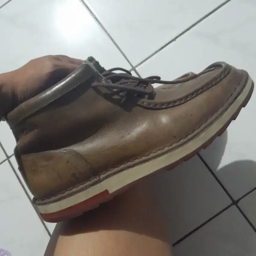 sepatu clarks mumford wallabee leather ( dr martens, redwing ) walabe
