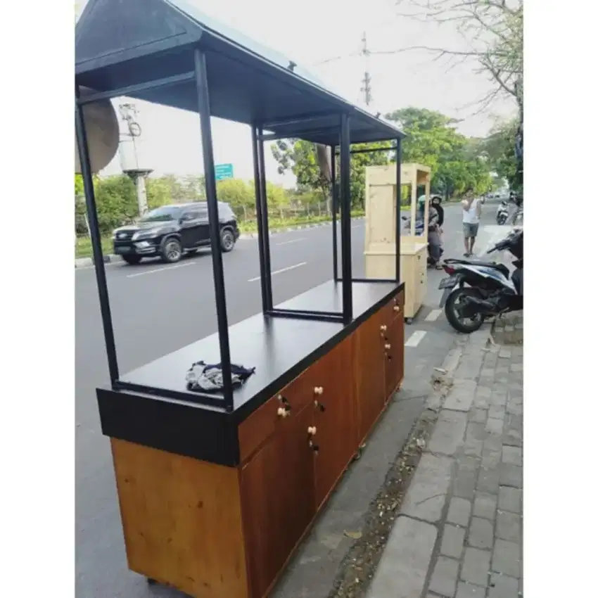 GEROBAK JUALAN | BOOTH  | JATI BELANDA MURAH
