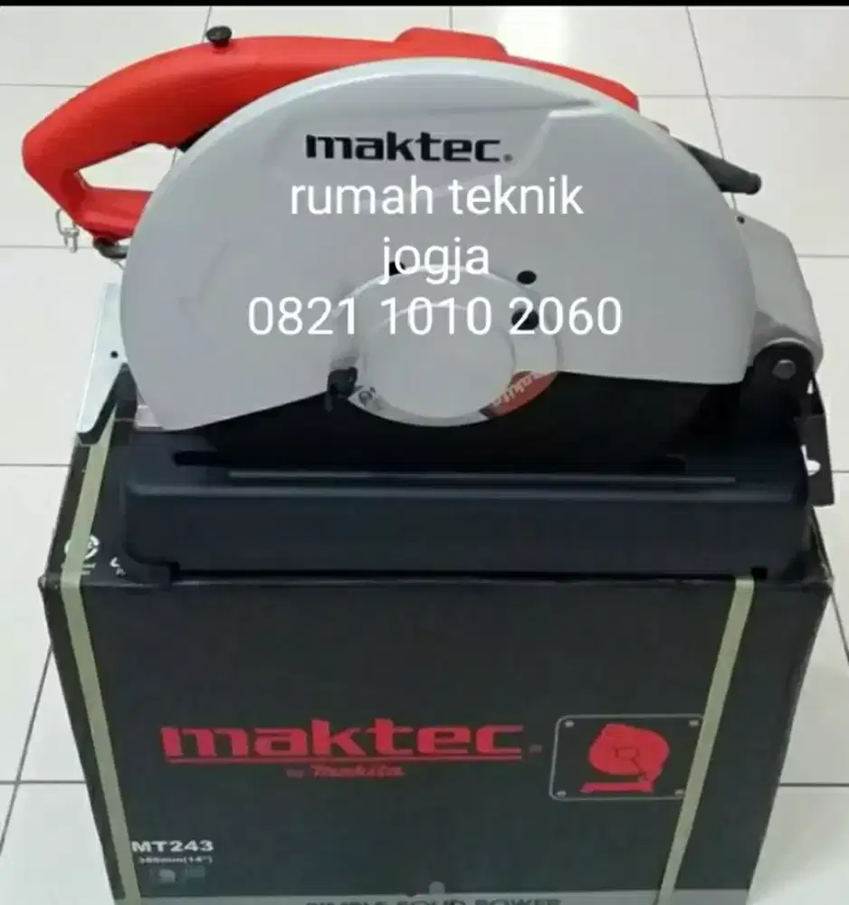 (rumah teknik jogja)mesin cut off maktec 14 inch
