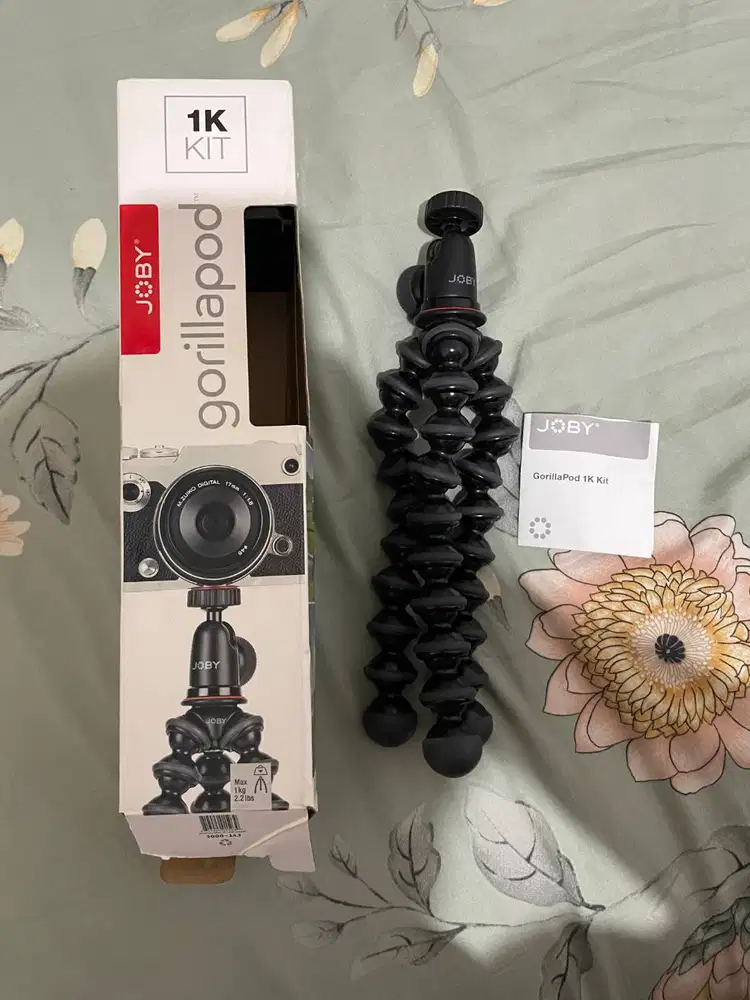 Joby Gorillapod 1K Kit Tripod with Ball Head Black