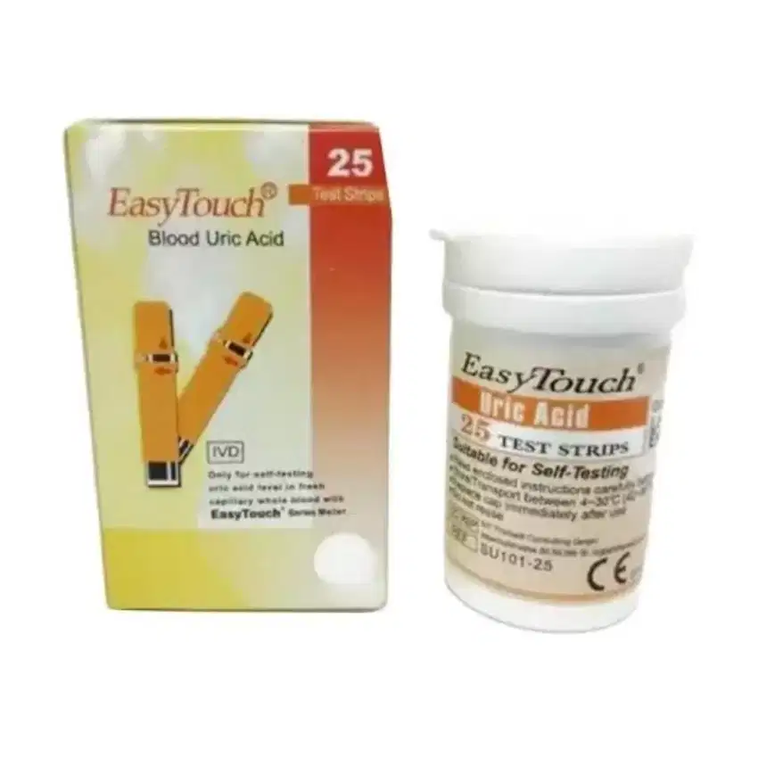 Strip Easy Touch urid acid (asam urat)