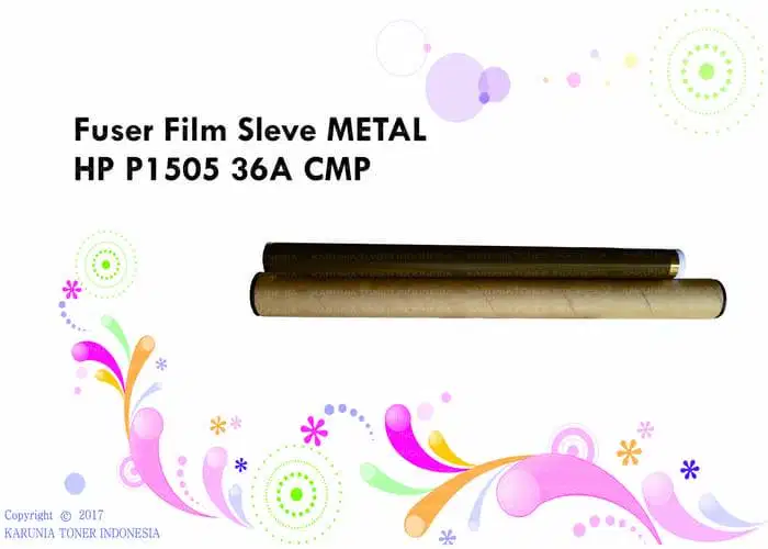 Fuser Film Sleeve METAL HP P1505, 1505 36A CMP + GREASE