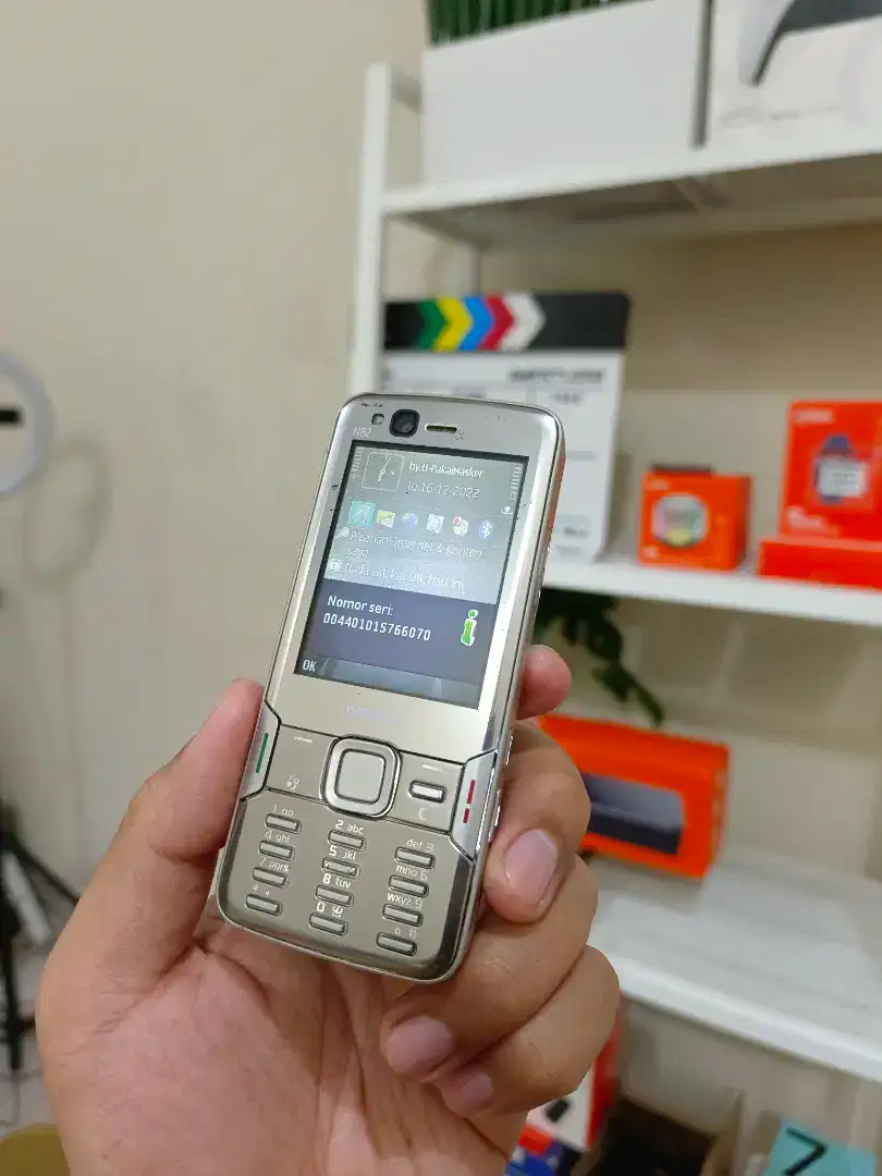 Hp Jadul Nokia N82 Prototype Kolektor item Mulus Rare Langka