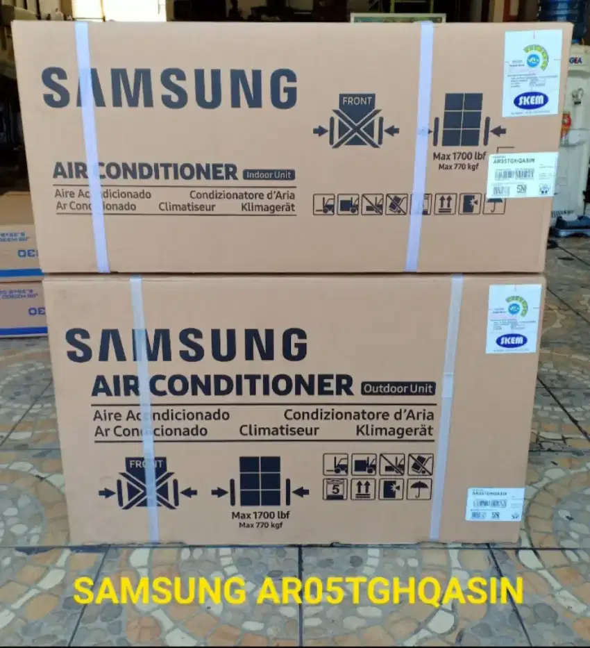 AC split samsung dan sharp.. Hemat daya listrik