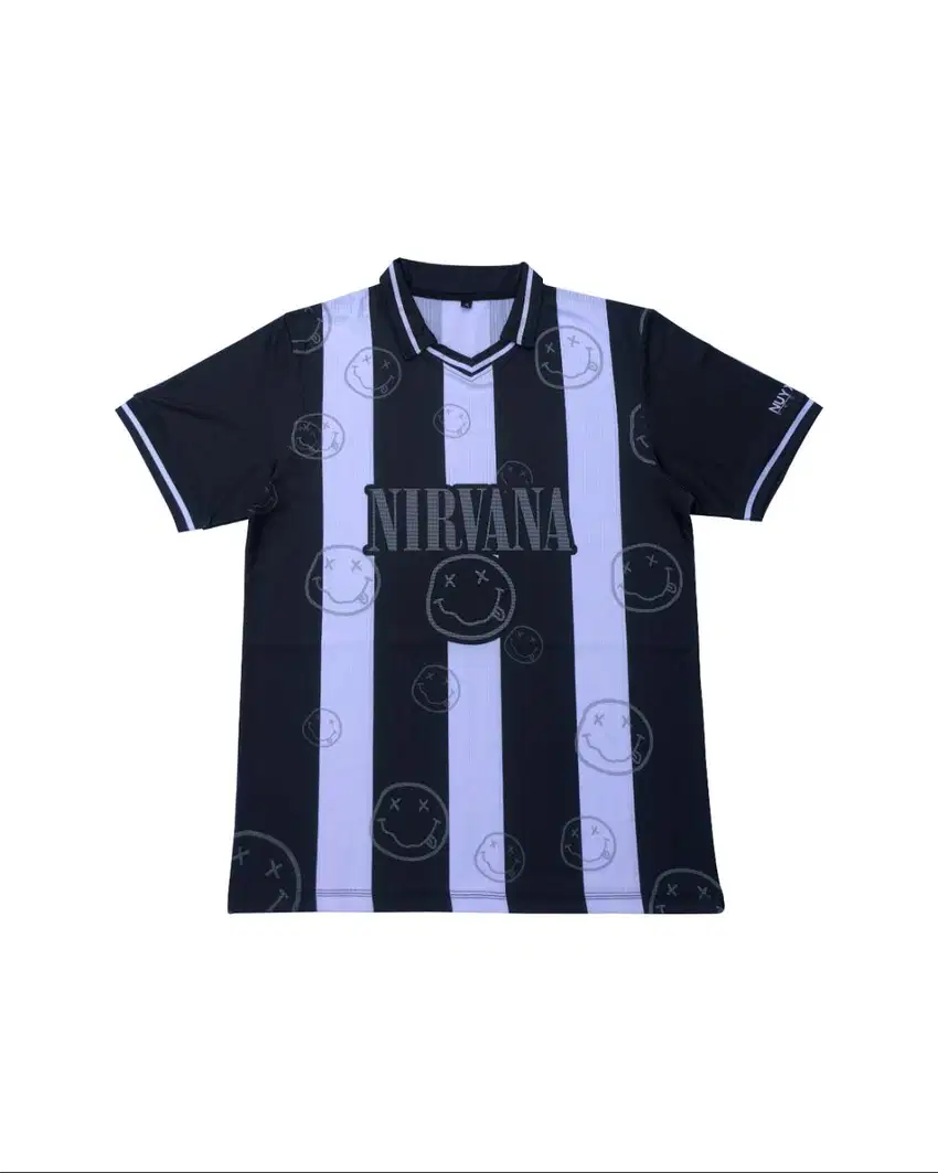 JERSEY NIRVANA // JERSEY BAND // JERSEY BOLA // KAOS NIRVANA // BADMIN