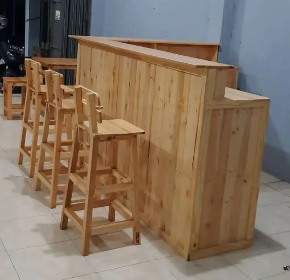 Meja Bar Warkop, Meja Kursi Warkop