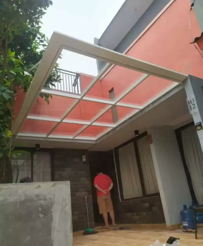 Kanopi carport solarflet 1, 2 mm