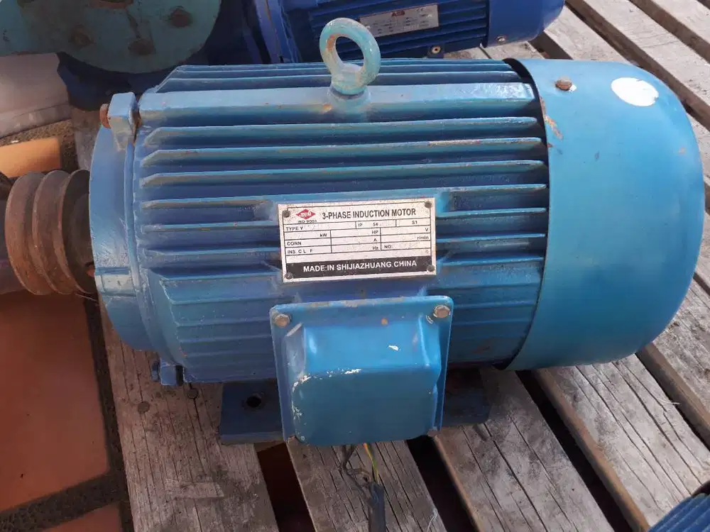 3 phase Induction Motor Shijiazhuang Y132M4 10 HP / 7.5 KW (A-443)