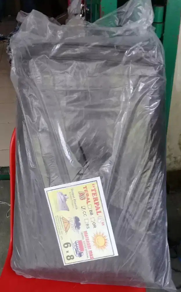 TERPAL PLASTIK UKURAN 6X8 JENIS A3