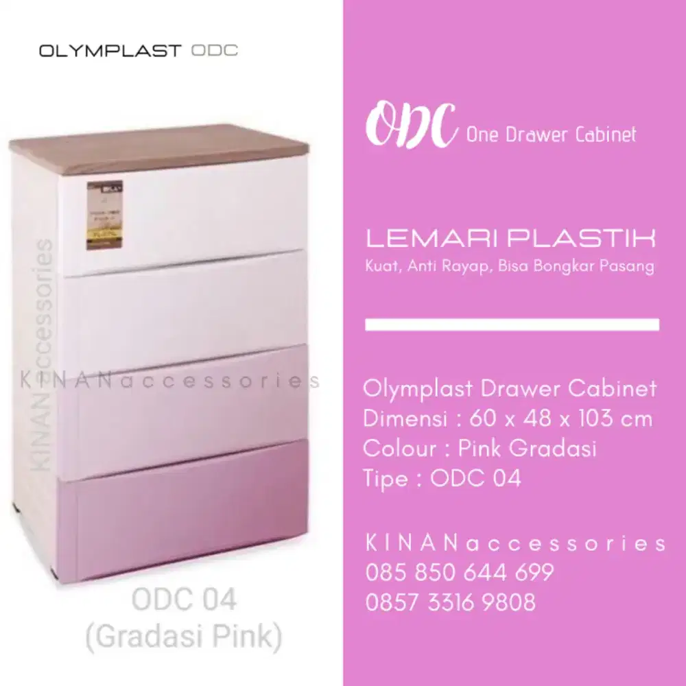 Lemari Olymplast Drawer Cabinet 04