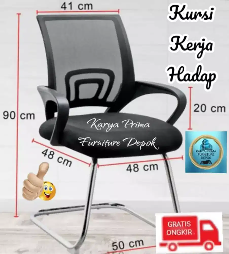 Kursi kerja hidrolik kuat, awet, baru, 485rb free ongkir, bayar COD