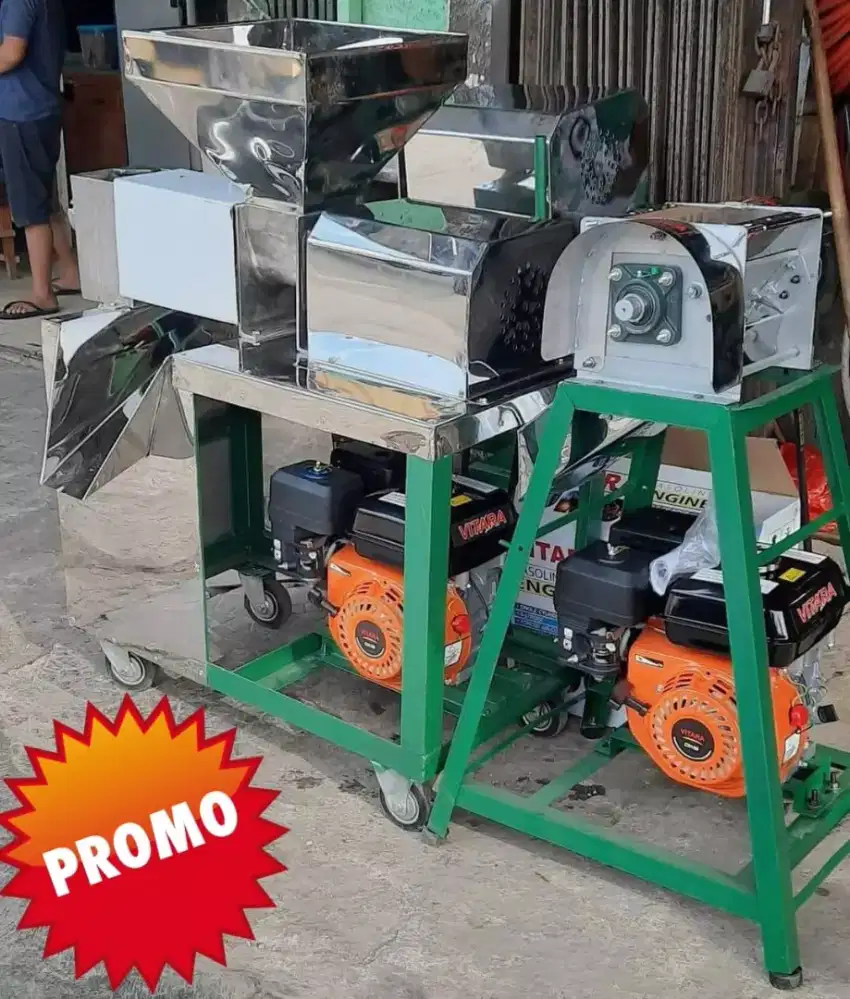 MESIN PERAS SANTAN DAN PARUT KELAPA BISA COD