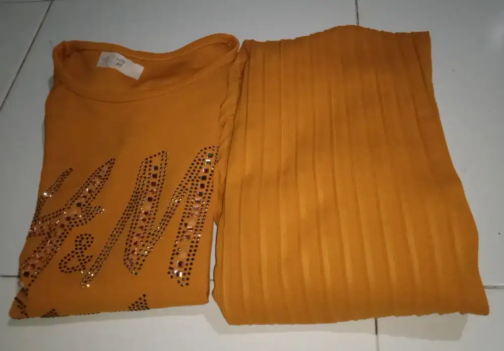 One set kuning size XL
