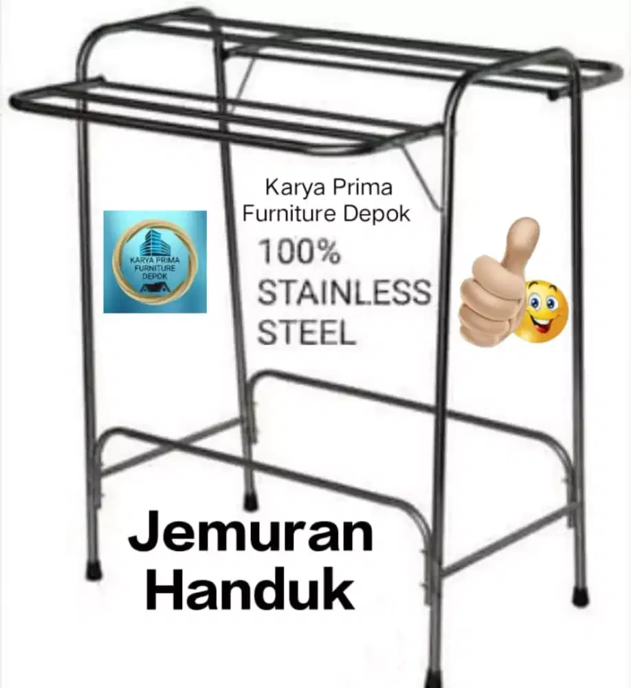 Jamuran Handuk Stainles Stell kuat dan awet 280rb free ongkir COD.