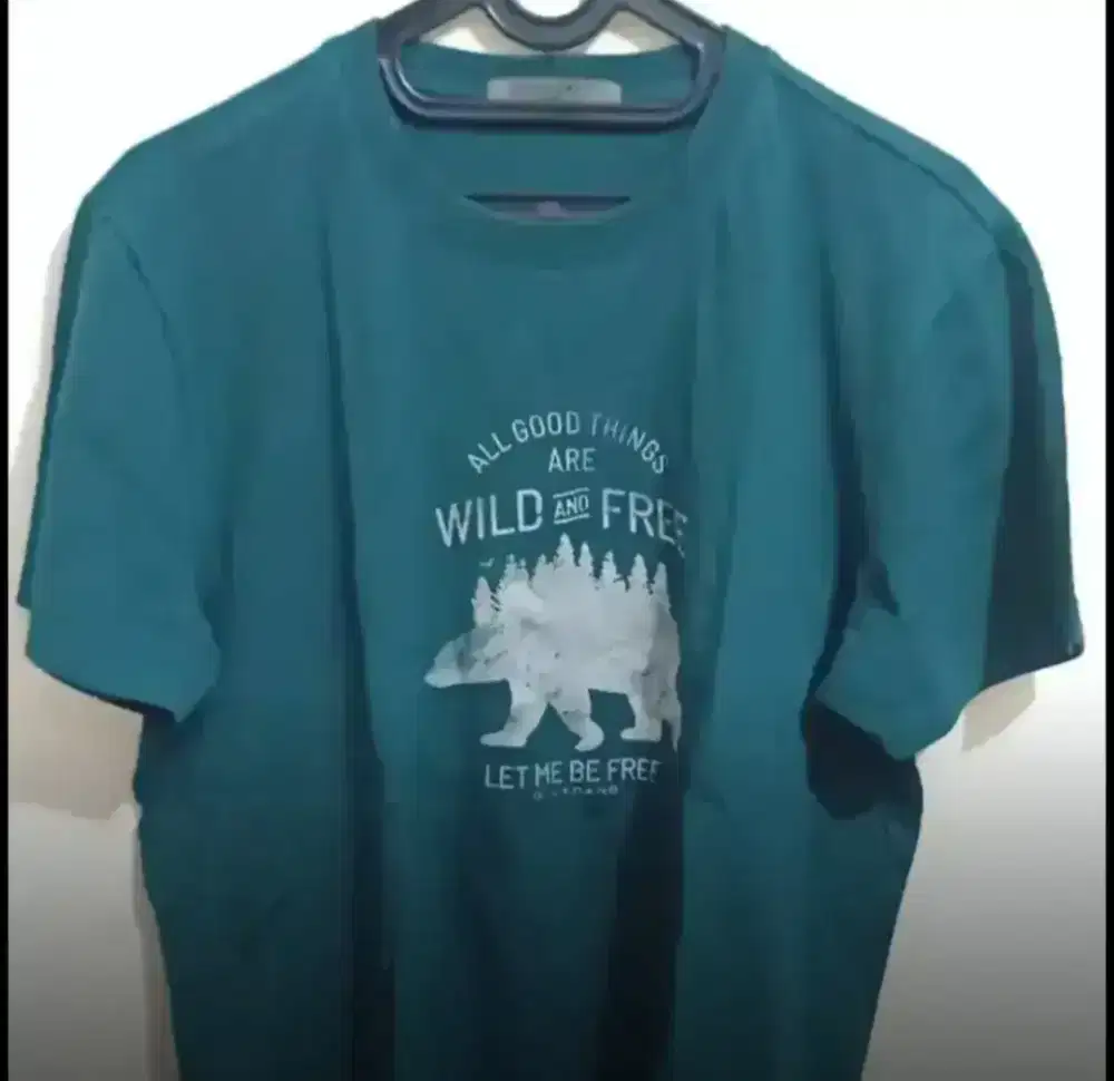 Kaos Pria. Merk Giordano