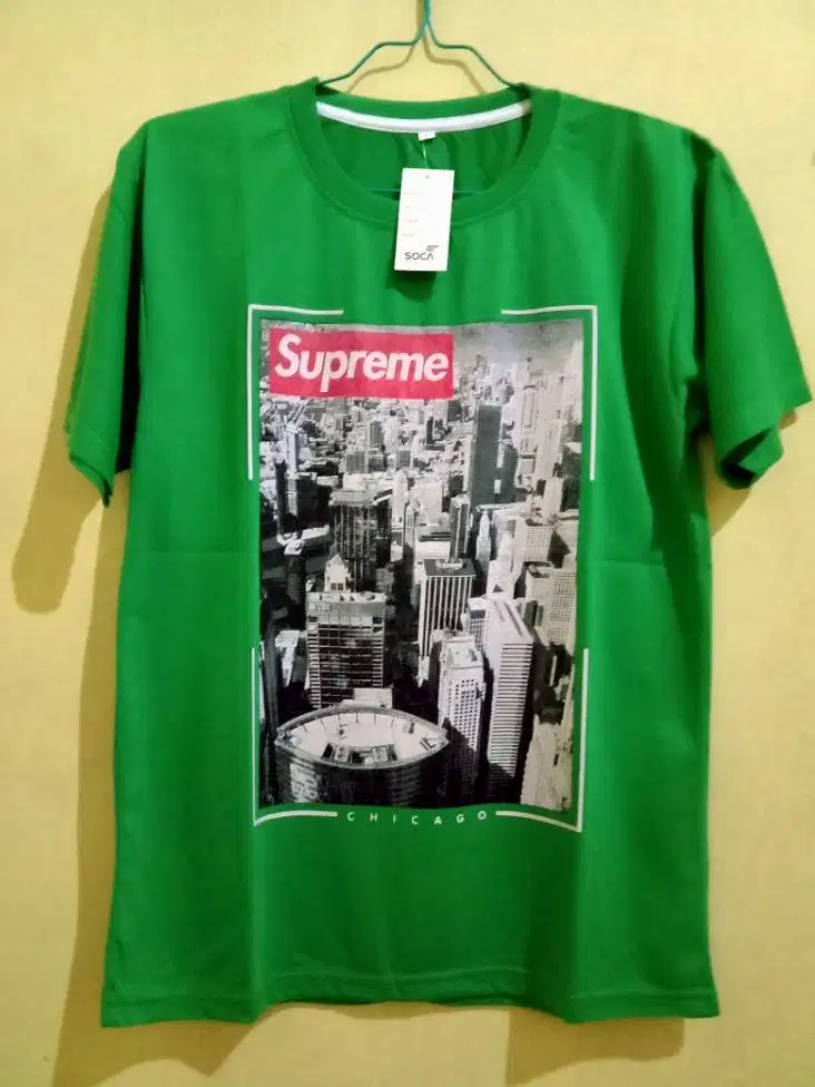 Tshirt kaos baju distro supreme