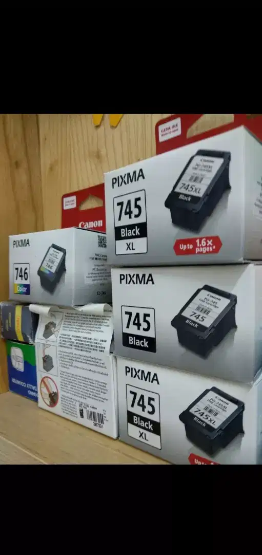 Cartridge printer bekas dan baru diterima