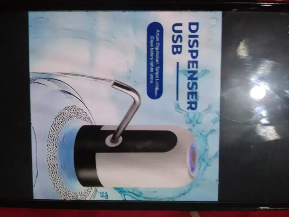 Rumah tangga pompa galon elektrik recharge dispenser air USB galon