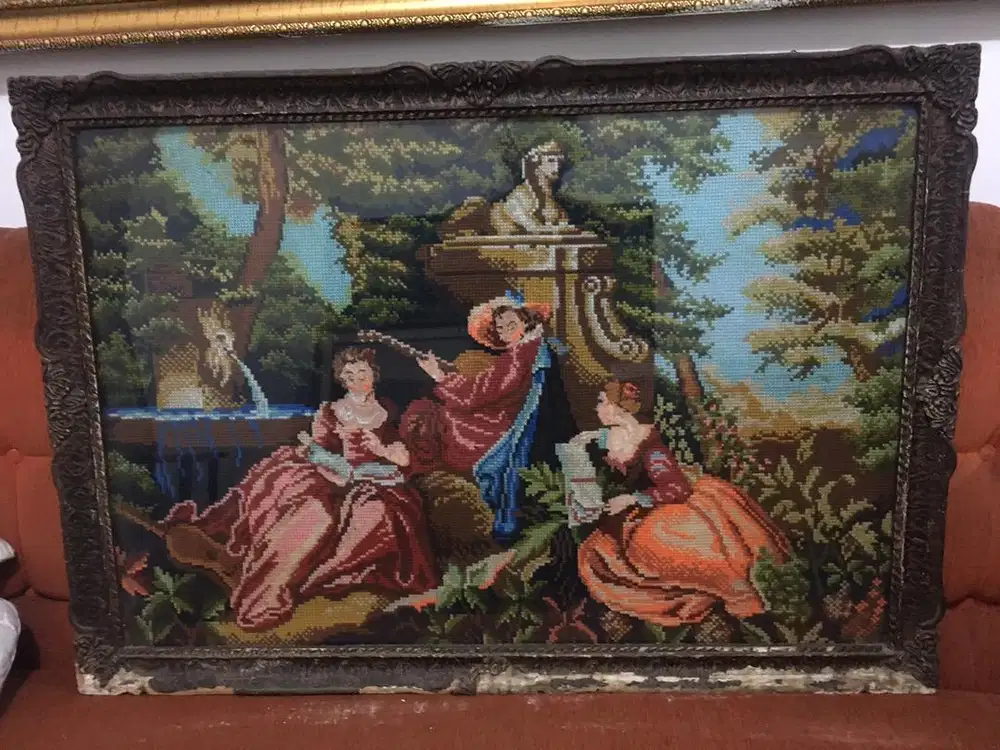 Lukisan kristik eropa lawas