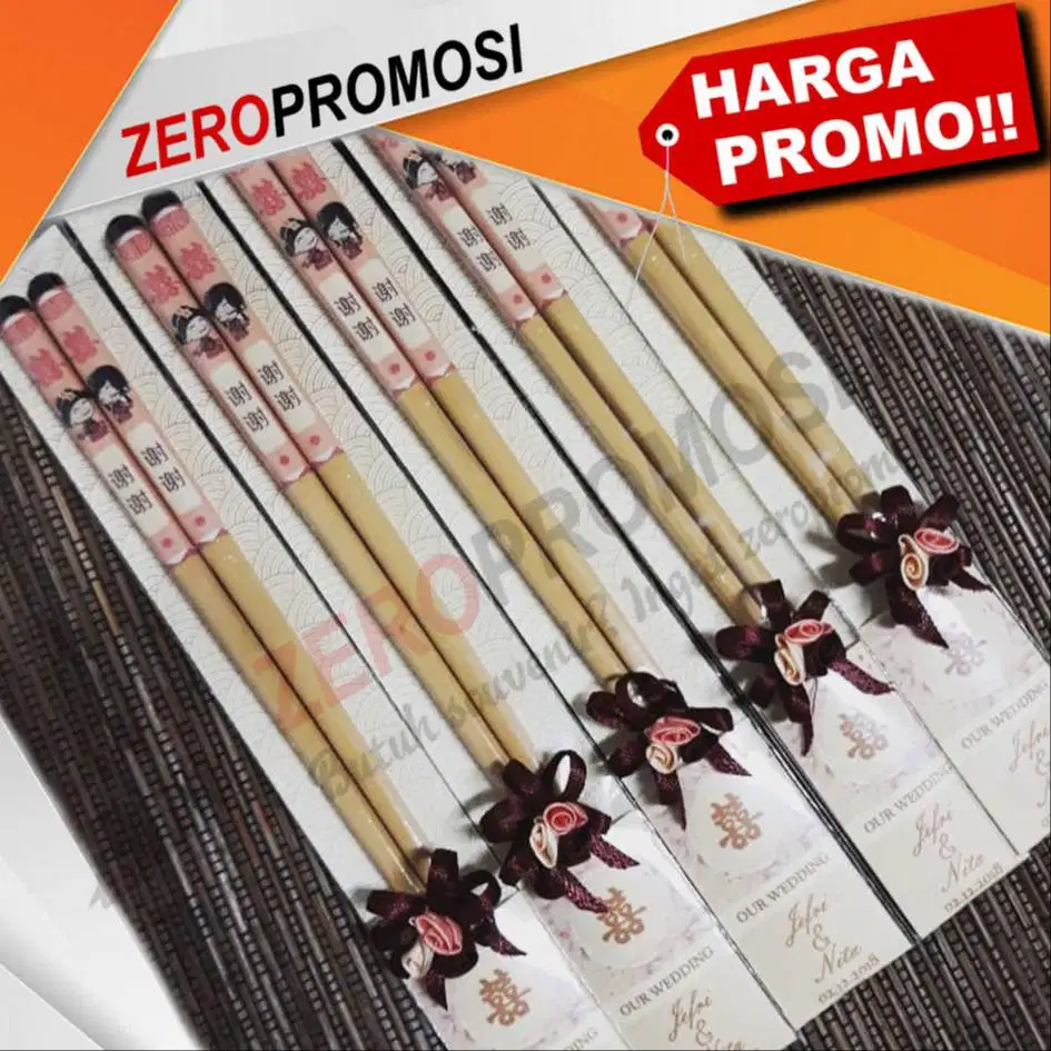 Souvenir  wooden chopsticks