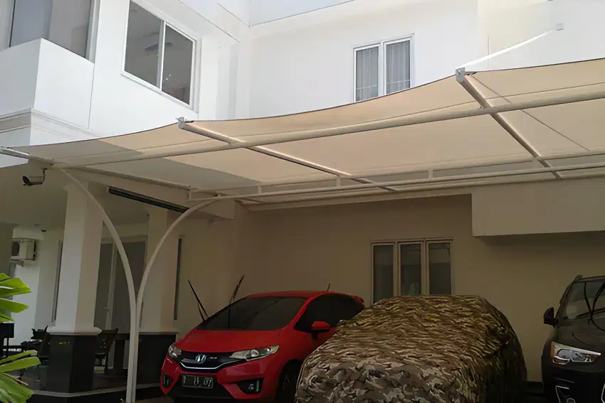 HARGA PASANG CANOPY MEMBRANE TERBAIK + FREE DESAIN