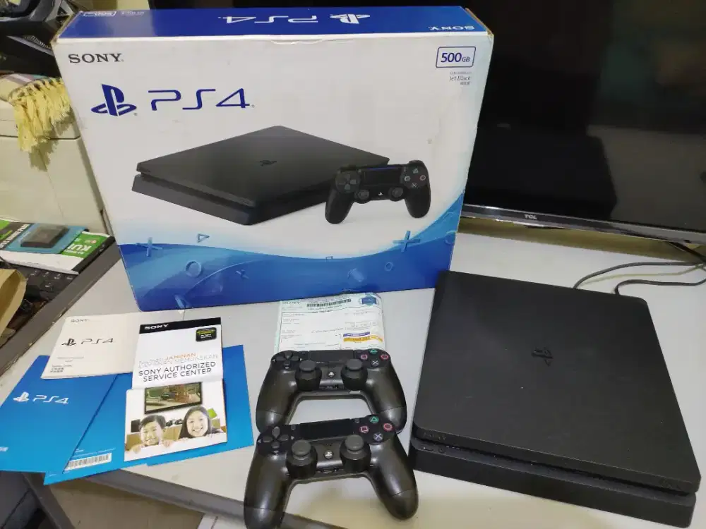 Jual ps4 slim deals second