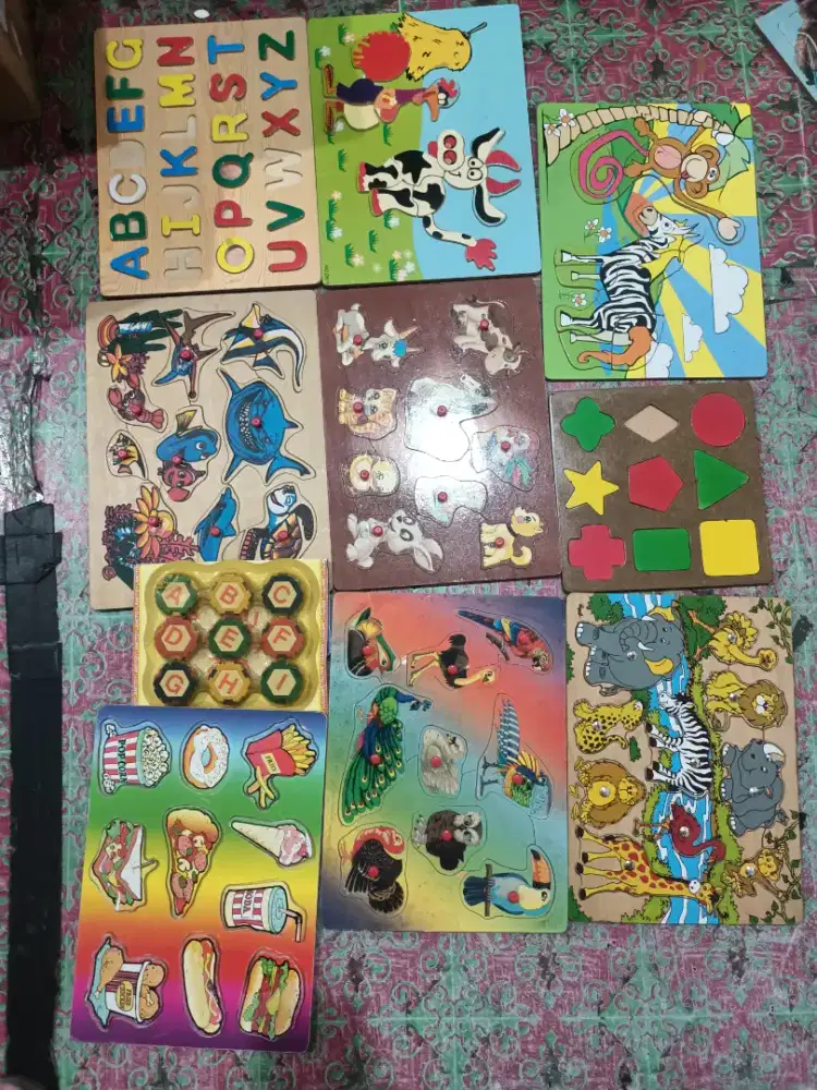 Puzzle sesuai foto total smua .harg semua