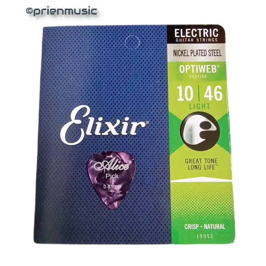 Elixir optiweb senar gitar elektrik 10/46