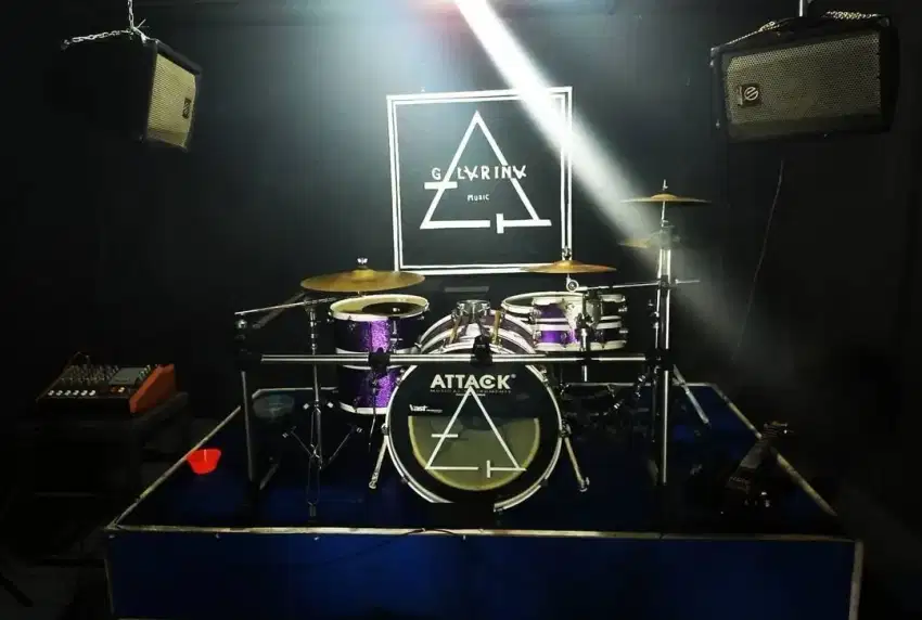 Drum attack acrilik mounting system' no pearl tama