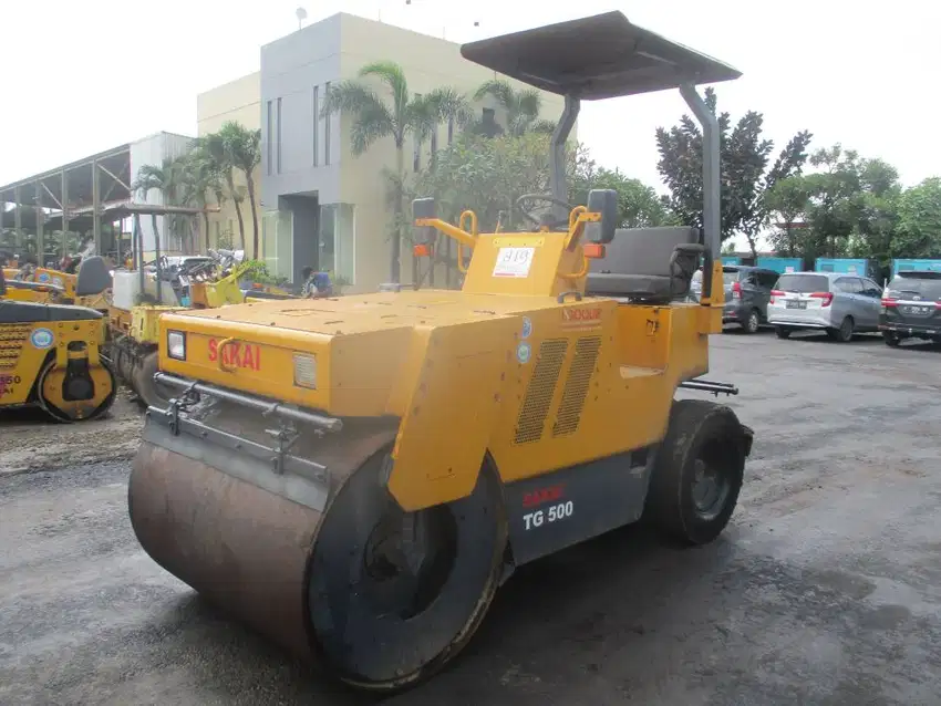 Combination Roller Sakai TG500 Kapasitas 5 Ton Ex Japan