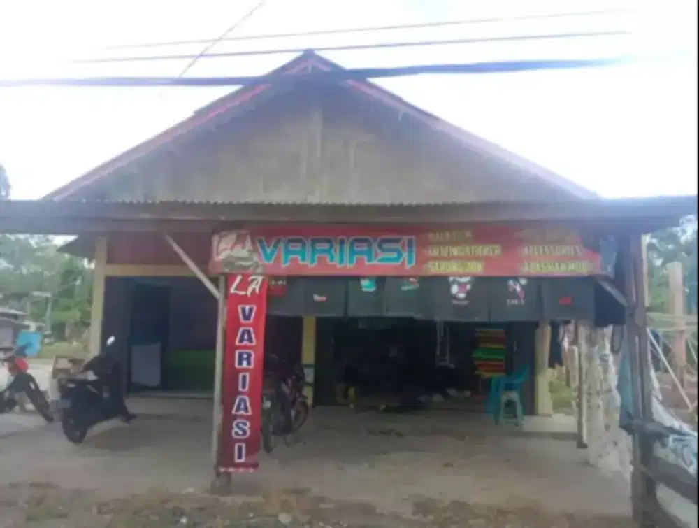 Ruko 2 pintu (folding gate) Dijual Bangunan Komersil 913167219