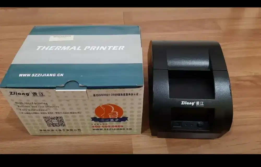 Printer Thermal USB 57 Zjiang-ZJ-5890K ,Kondisi OK
