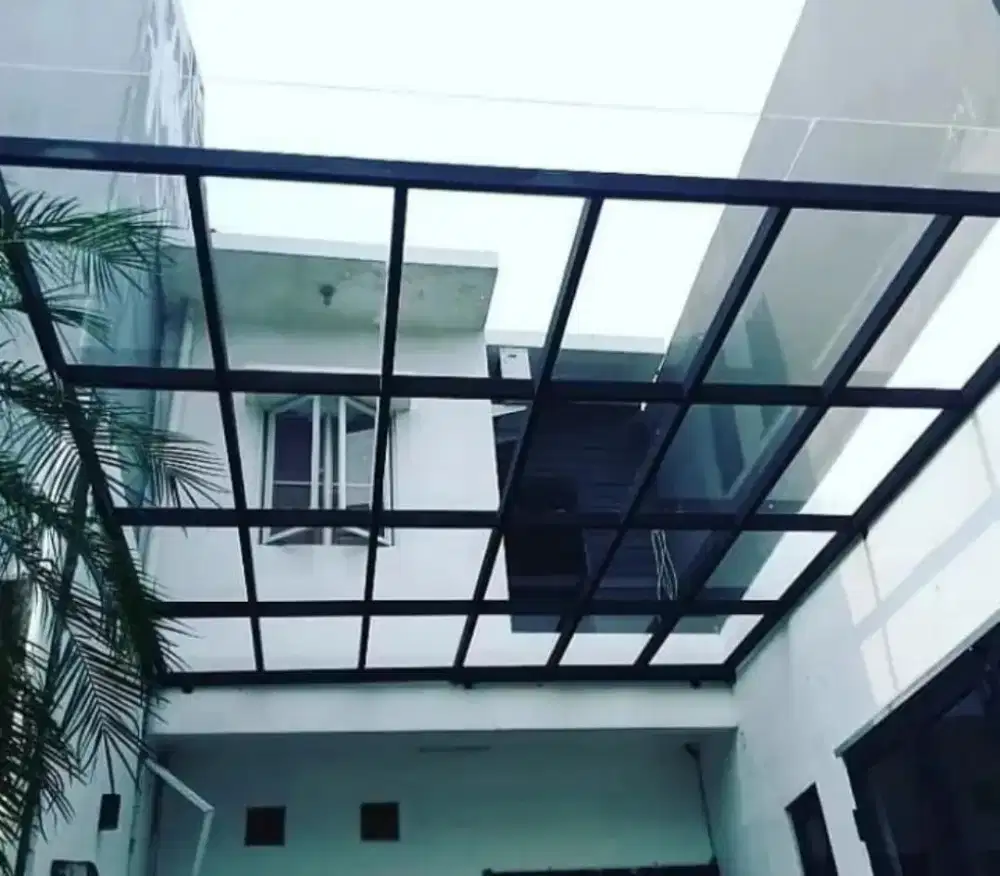 Kontruksi canopy, bajaringan, pagar, stainless steel