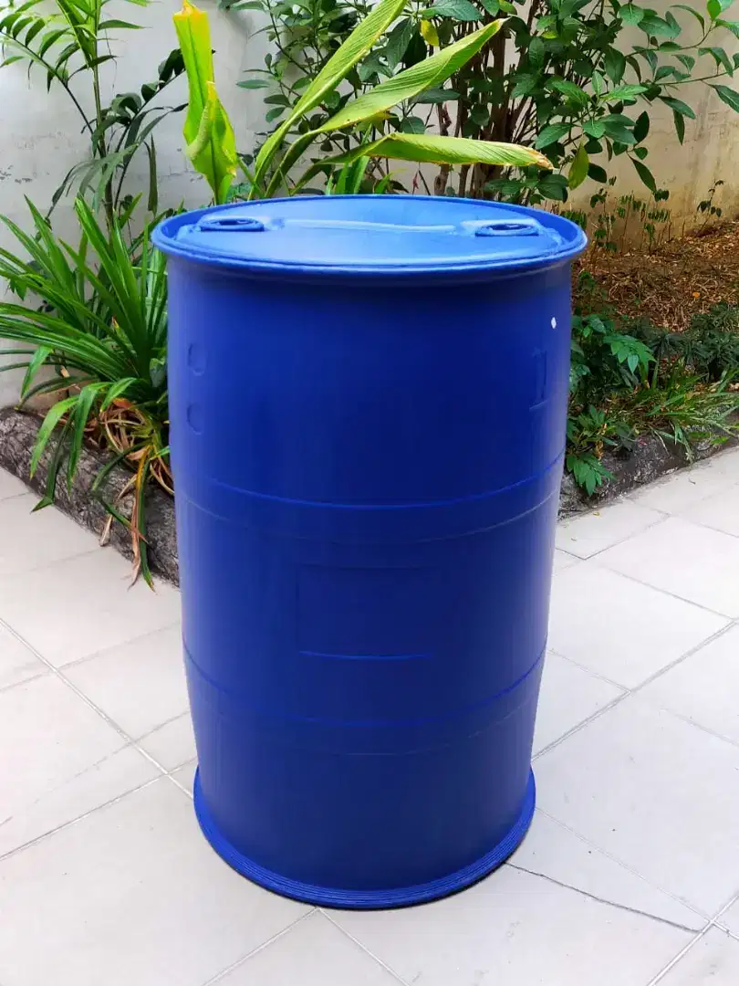 DRUM BARU HDPE 220LTR DOUBLE RING(NEW),GROSIR SAJA,MIN ORDER 80PCS