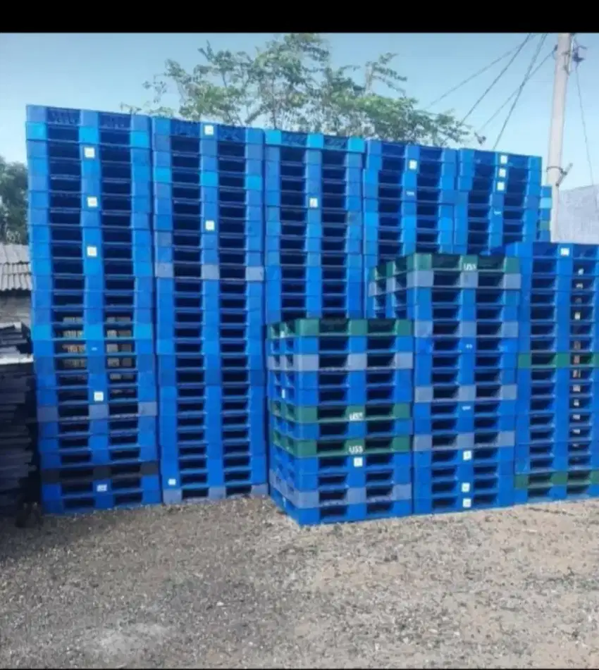 Pallet plastik bekas murah