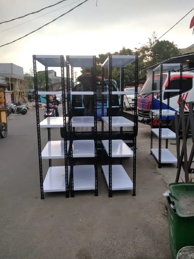rak besi susun murah