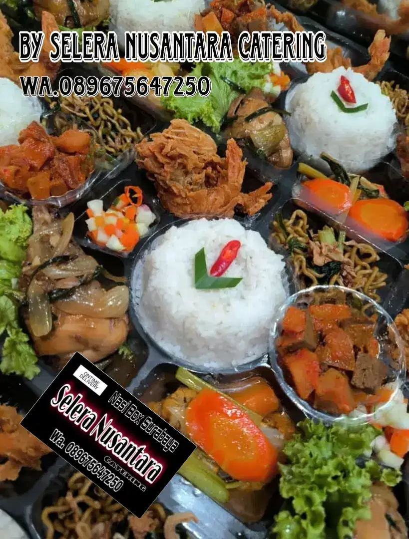 Menu Meating lunch box