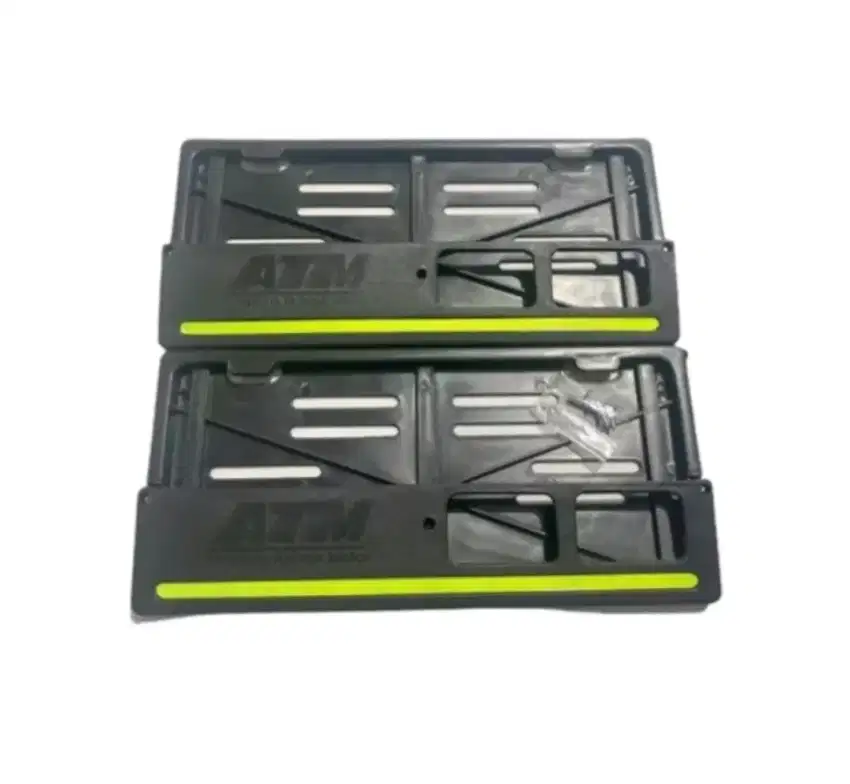 Plat nomor motor universal